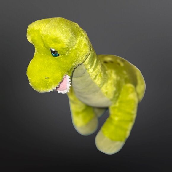 2019 Build a Bear Workshop Green Spotted Brachiosaurus BAB Dinosaur Plush Toy - Picture 9 of 9